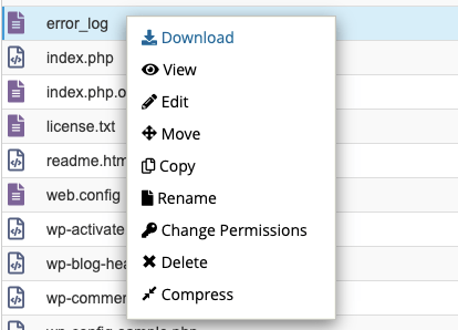 How to Access Your WordPress Error Log