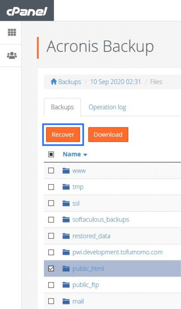 How to Restore Your Website with JetBackup