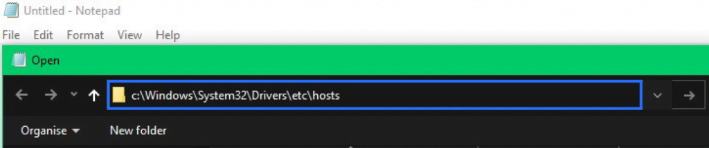 How to Change Local Host File on Windows
