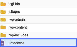 How to Access Your .htaccess File