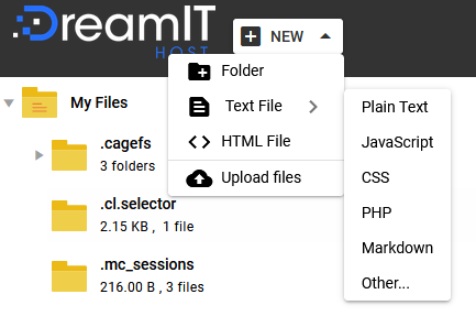 Screenshot: [+] NEW Drop-Down List
