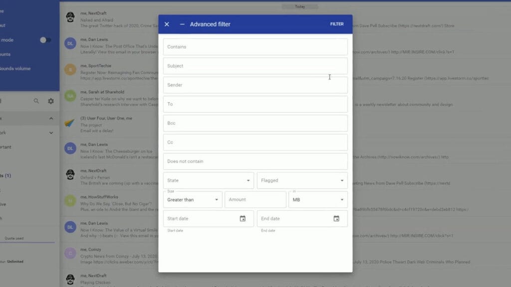 Feature: Advanced Search
